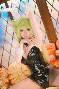 Stunning Nikke Soda Bunny Girl Cosplay by Sally Dorasnow from The Goddess of Victory-12