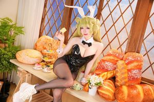 Stunning Nikke Soda Bunny Girl Cosplay by Sally Dorasnow from The Goddess of Victory-4