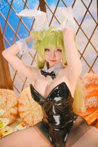 Stunning Nikke Soda Bunny Girl Cosplay by Sally Dorasnow from The Goddess of Victory-2