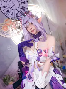 Machi Cosplay Honkai: Star Rail – Enchanting "Dreamy Butterfly" Elegance-8