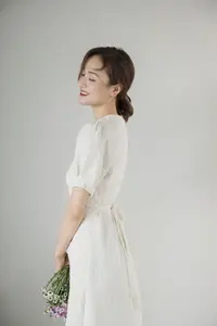 Zhou Xu Xu: Pure Beauty with Flowers in the Enchanting YiTuYu Vol.8758 Collection-11