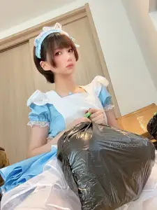 Coser NAGISA: Captivating Maid Cosplay in Exclusive Part04 Collection - Discover Her Enchanting Beauty-9