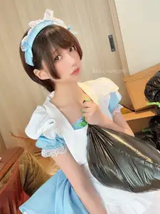 Coser NAGISA: Captivating Maid Cosplay in Exclusive Part04 Collection - Discover Her Enchanting Beauty-10