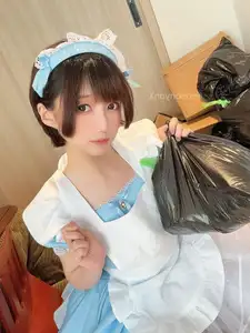 Coser NAGISA: Captivating Maid Cosplay in Exclusive Part04 Collection - Discover Her Enchanting Beauty-14