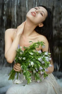 Serene Nature Portraits: YiTuYu Art Language Vol.9160 Featuring Bei Shang Tian Jiao by a Mountain Stream-10