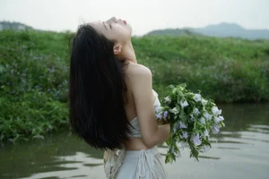 Serene Nature Portraits: YiTuYu Art Language Vol.9160 Featuring Bei Shang Tian Jiao by a Mountain Stream-5