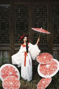 YiTuYu Vol.8303: Shi Mian Mian Bao Xie Captures Traditional Asian Elegance-8