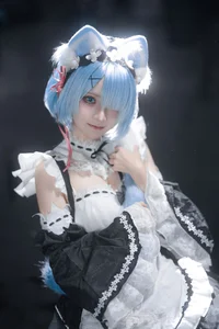 Dreamy Rem Cosplay by Coser Hana at Firefly Festival Part02-6