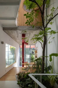 A Hanoi house in a narrow alley filled with natural light and ventilation-6