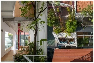 A Hanoi house in a narrow alley filled with natural light and ventilation-1