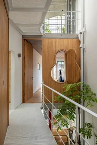 A Hanoi house in a narrow alley filled with natural light and ventilation-11