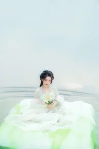 Elegant Portrait Photography: Art Language Vol.9110 Featuring Model Qi Luo Sheng De Xiao Su Su – Stunning Artistic Fashion Collection-23