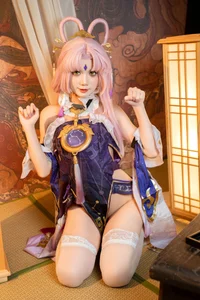 Divine Wisdom and Aesthetic Perfection: PoppaChan’s Fu Xuan Cosplay Masterpiece from Honkai: Star Rail-4