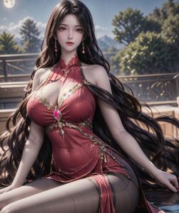 AI Generated Throne of Seal: Ye Weiyang's Mystical Beauty Under Moonlight Part01-0022-12