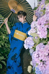 Atmospheric Rainy Season Black Cat Cosplay by Ely (ElyEE子) – Aesthetic Nekomimi Inspired Indoor Photography and High-Quality Digital Content-13