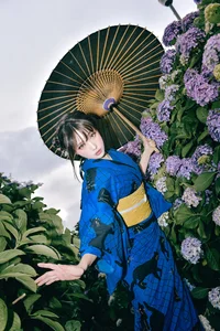 Atmospheric Rainy Season Black Cat Cosplay by Ely (ElyEE子) – Aesthetic Nekomimi Inspired Indoor Photography and High-Quality Digital Content-4