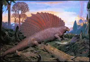 Edaphosaurus: Giant 'Sail-Backed' Prehistoric Creature, Unique Permian Herbivore-1