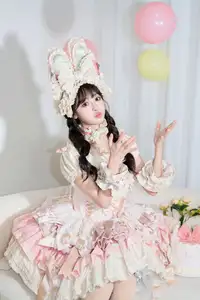 YiTuYu Vol.8557: Xia Yu Xiao Nian as a Sweet Pastel Lolita Doll – Adorable & Exquisite Fashion-13