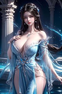 AI Generated Jiang Li Stellar Transformation Enchanting Beauty 0052-8796042952-2
