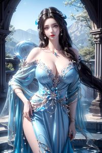 AI Generated Jiang Li Stellar Transformation Enchanting Beauty 0052-8796042952-10