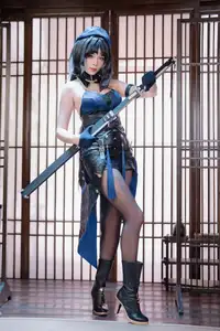 Coser Xuan Xiao Xue Jie as Yang Yang: Unveiling the Mysterious Allure of an Elegant Warrior Part01-11
