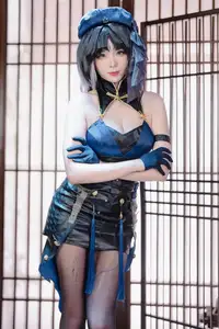Coser Xuan Xiao Xue Jie as Yang Yang: Unveiling the Mysterious Allure of an Elegant Warrior Part01-17