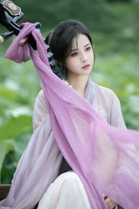 Artistic Portrait Photography: San Ye Jiang Jiang in YiTuYu Art Language Vol.9386 – Elegant Aesthetic and Cinematic Visuals-4