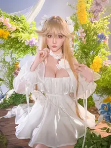 Pure Ethereal Beauty: Hoshilily as Anchorage from Azur Lane-21