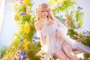 Pure Ethereal Beauty: Hoshilily as Anchorage from Azur Lane-9