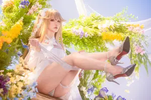 Pure Ethereal Beauty: Hoshilily as Anchorage from Azur Lane-6