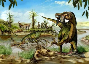 What If Dinosaurs Never Went Extinct? Exploring an Alternate Timeline of Earth’s Evolution and the Survival of Ancient Giants.-5