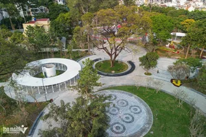 A Serene Tribute: Exploring the Covid-19 Memorial Park and Urban Green Space at 1 Ly Thai To, Ho Chi Minh City-6