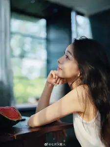 Gentle Moments: A Young Woman's Natural Beauty by the Sunlit Window-12