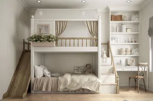 20 Creative and Modern Shared Bedroom Ideas for a Cozy Kids Retreat-3