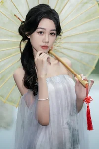 The Ethereal Grace of Da Xi Dacy in Art Language Vol.8897 by the Lake-5