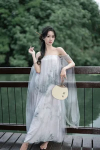 The Ethereal Grace of Da Xi Dacy in Art Language Vol.8897 by the Lake-6
