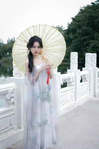 The Ethereal Grace of Da Xi Dacy in Art Language Vol.8897 by the Lake-14