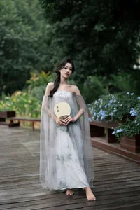 The Ethereal Grace of Da Xi Dacy in Art Language Vol.8897 by the Lake-36