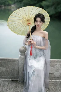 The Ethereal Grace of Da Xi Dacy in Art Language Vol.8897 by the Lake-17