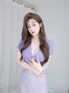 Serene Purple Elegance with Coser Bai Yin 81 Fantia 2024.10 Part02-2