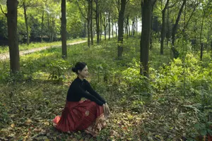 Chenaling_CL's Grace with Classic Horse Skirt in YiTuYu Vol.8784 Collection-18