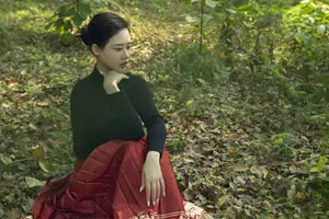 Chenaling_CL's Grace with Classic Horse Skirt in YiTuYu Vol.8784 Collection-21