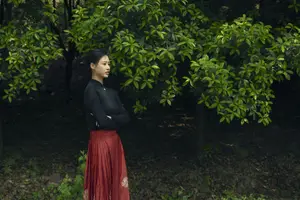 Chenaling_CL's Grace with Classic Horse Skirt in YiTuYu Vol.8784 Collection-14