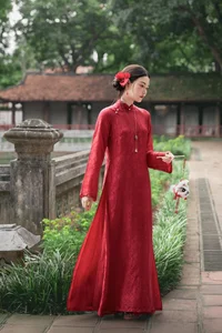 Timeless Elegance: A Red Heritage Moment in Ancient Architecture-4