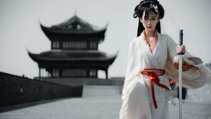 A Timeless Echo of Wuxia: Xiao Xong’s Ethereal Sword Dance-0