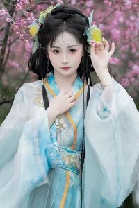 Ethereal Hanfu Beauty in Meiling Plum Forest - YiTuYu Vol.8870 Jiao Yi Zhi Sui Sui-21