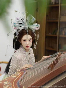 Elegant Classical Asian Fashion Photography Featuring Li Shuang'er in XiuRen No.10736 – A Blend of Traditional Grace and Modern Sophistication.-3