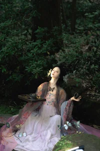 Elegant Portrait Photography: Art Language Vol.9382 Featuring Zhi Chun He – Artistic Fashion Inspiration and High-Resolution Aesthetics for Minimalist Style Lovers-0