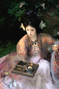 Elegant Portrait Photography: Art Language Vol.9382 Featuring Zhi Chun He – Artistic Fashion Inspiration and High-Resolution Aesthetics for Minimalist Style Lovers-14