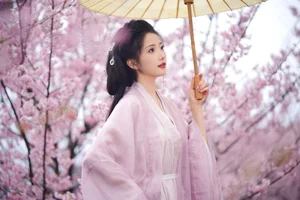 Ethereal Beauty of Tu Ya W in YiTuYu Vol.8967 Amidst Cherry Blossoms-6